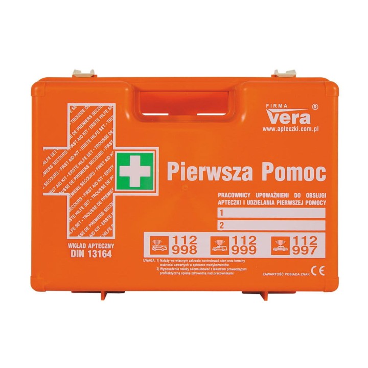 Apteczka przemysłowa TOP 10 DIN 13164