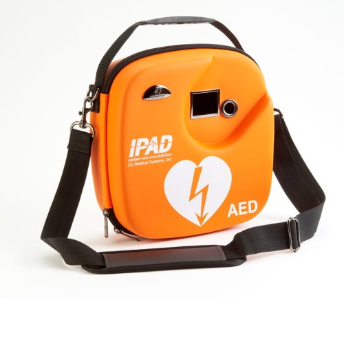 Defibrylator AED iPAD SP1 z torbą, baterią i elektrodami