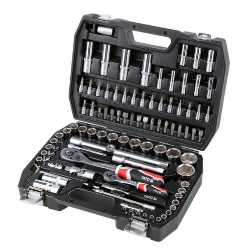 Zestaw narzędziowy YATO mały 1/2" + 1/4" kpl. 94 szt