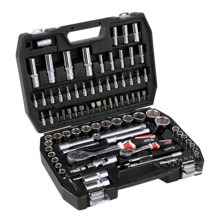 Zestaw narzędziowy YATO mały 1/2" + 1/4" kpl. 94 szt