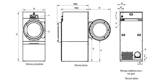 Suszarka bębnowa Electrolux Professional TD6-20 (na 3 ubrania specjalne)