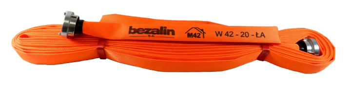 Wąż tłoczny W 42-20-ŁA/LUM/PU M42 LUMI do mieszkaniówki ORANŻ lub ŻÓŁTY