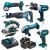 Zestaw narzędzi akumulatorowych MAKITA DLX6105T Combo 18V Li-ion