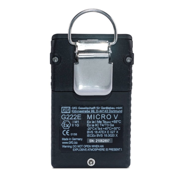 Detektor jedno- lub dwugazowy GfG Micro 5 G222E