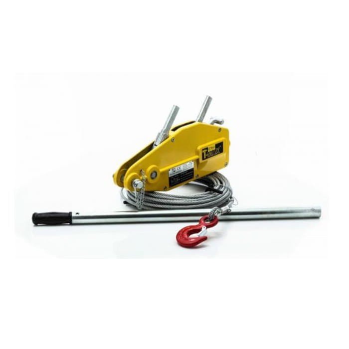 Wyciągarka ręczna linowa T-Max HW3200 typu handgrip, uciąg 3200 kg