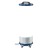 Maszt oświetleniowy dookólny Sonlux POWERTUBE II L PRO LightMaxx, 41500 lm, IP-65, wys. 4,9 m