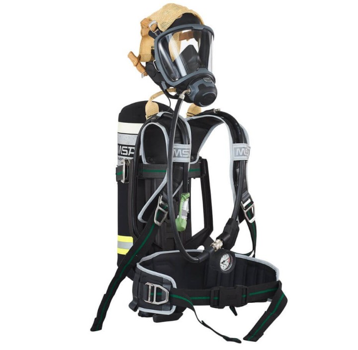 Aparat oddechowy powietrzny MSA M1 SL G1 - M1 SL + pneumatyka SingleLine + maska G1 + butla kompoz. 6,8 l/ 300 bar