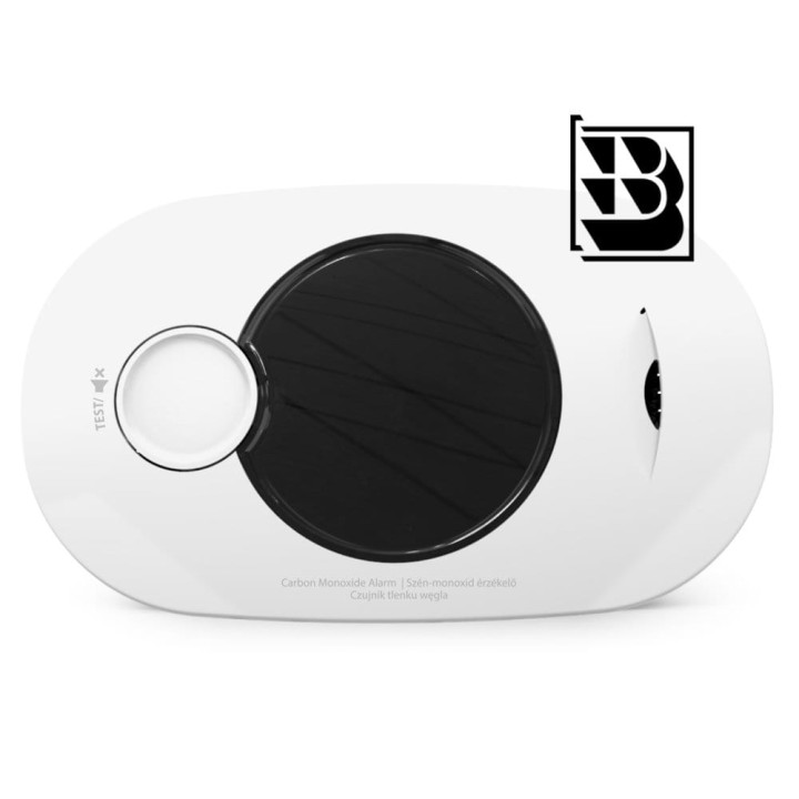 Czujnik tlenku węgla (czadu) FIREANGEL FA3322-INT z LCD, 10 lat