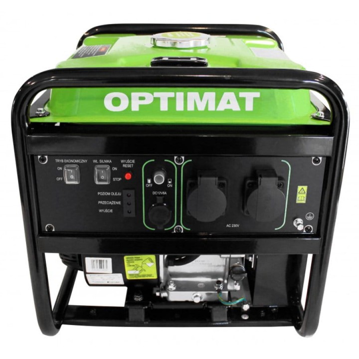 Agregat Prądotwórczy Optimat Smart Energy IO3500, 1-fazowy, inwerterowy
