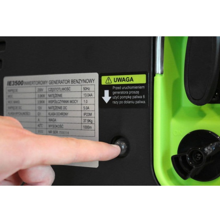 Agregat Prądotwórczy Optimat Smart Energy IE3500, 1-fazowy, zabudowany, inwerterowy