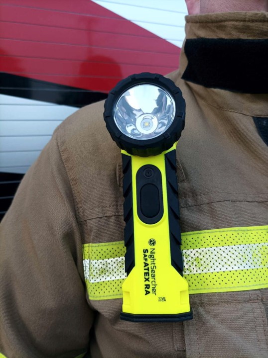 Latarka kątowa NightSearcher Sigma RA Torch, bateryjna, 325 lm, IP-54, ATEx