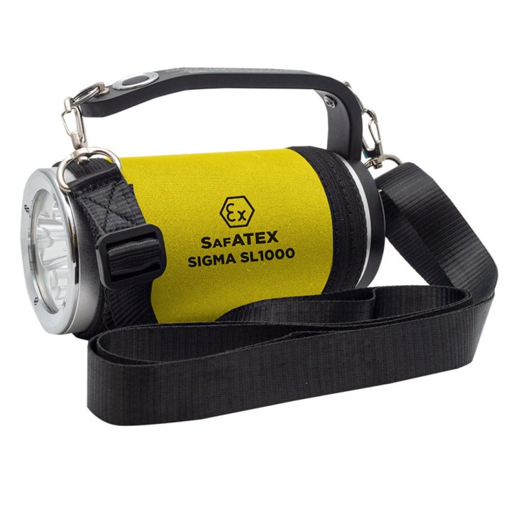 Latarka NightSearcher Sigma 1000, ładowalna 230V, 890 lm, IP-68, ATEx