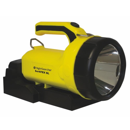Latarka NightSearcher Sigma RSL370, ładowalna 230V (stacja dokująca), 370 lm, IP-64, ATEx