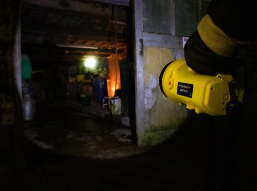 Latarka NightSearcher Sigma RSL370, ładowalna 230V (stacja dokująca), 370 lm, IP-64, ATEx