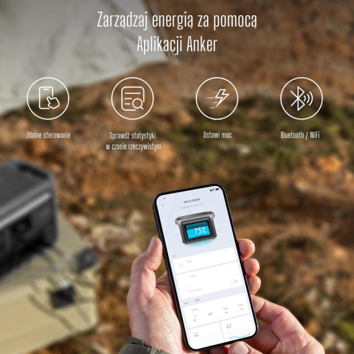 Przenośna stacja zasilania Anker Solix C800 Plus 768Wh 1200W