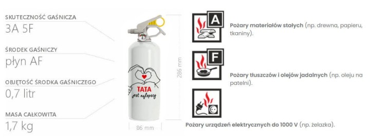 Gaśnica Domowa 1 - DLA TATY