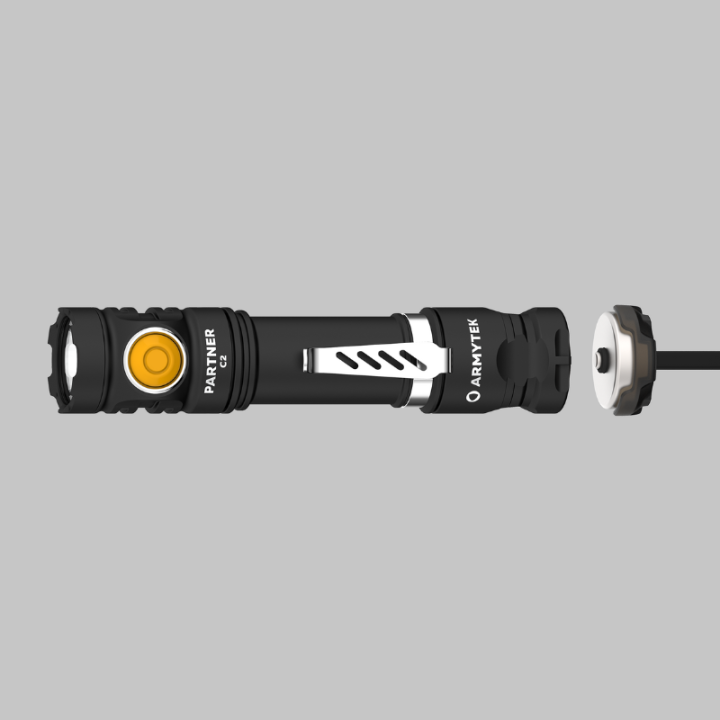 Latarka Armytek Partner C2 Magnet USB White