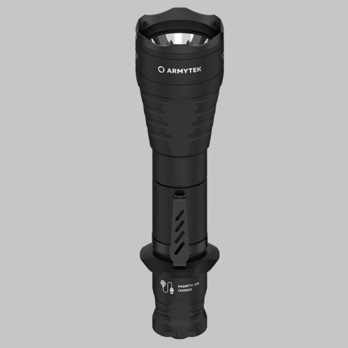 Latarka Armytek Predator Pro Magnet USB White