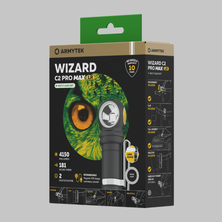 Latarka Armytek Wizard C2 Pro Max LR Finland Edition