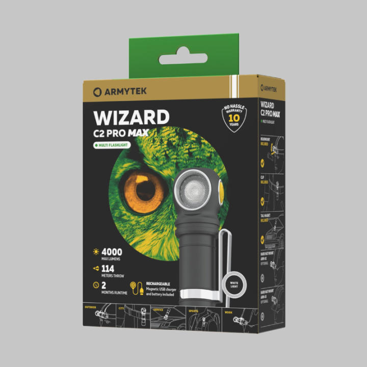 Latarka Armytek Wizard C2 Pro Max White