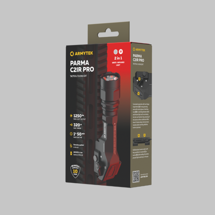 Latarka Armytek Parma C2IR Pro