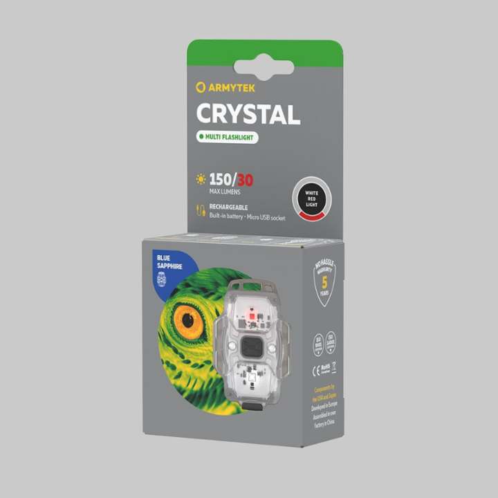 Latarka Kompaktowa Armytek Crystal Grey