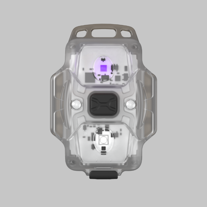 Latarka Kompaktowa Armytek Crystal WUV Grey