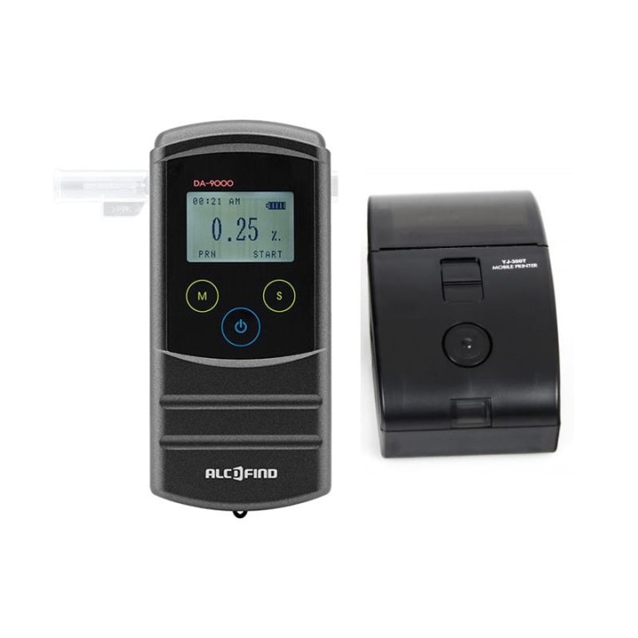 Alkomat AlcoFind DA 9000 z Drukarką do Firmy