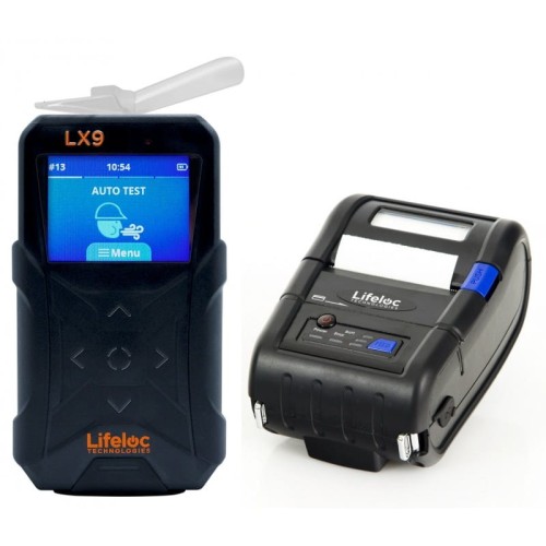 Alkomat Lifeloc LX9 z drukarką