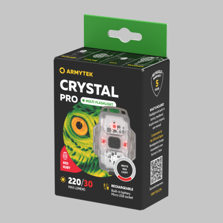 Latarka Armytek Crystal Pro Grey