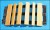 Mostek przejazdowy 110 (1x110, 2x75 i 2x52) drewniany