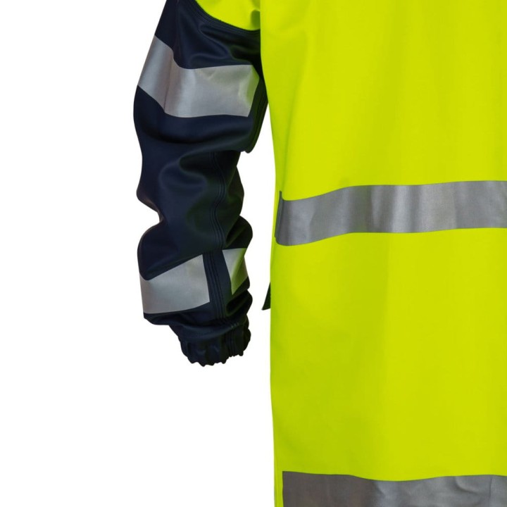 Ubranie wodoochronne 500/501/A antystatyczne, trudnopalne, 2-częściowe z kapturem, 540 g/m2