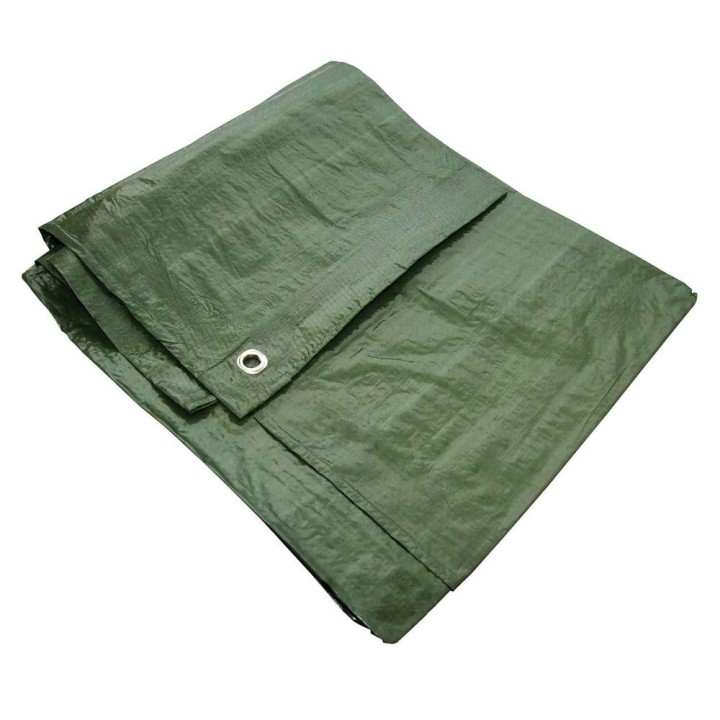 Plandeka PE serii Mocna 130g wymiar 4x5 m