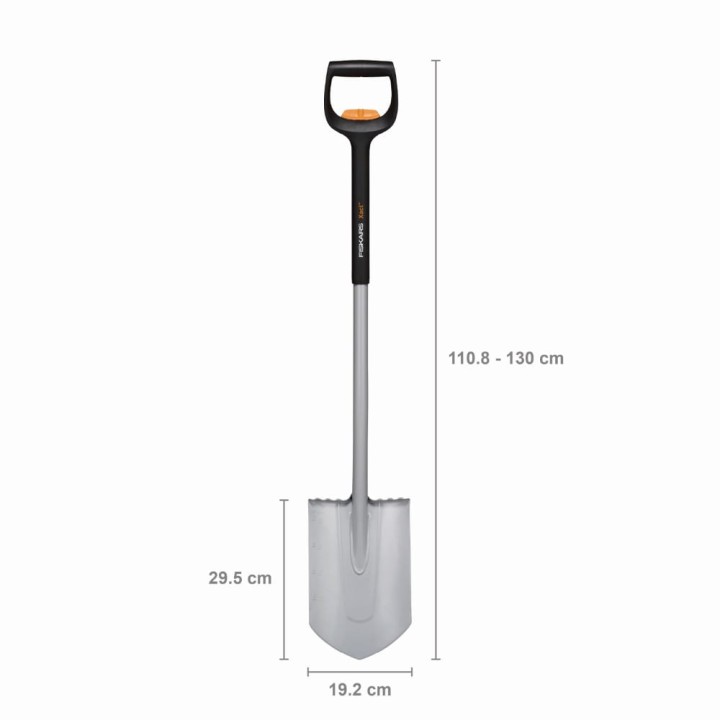 Szpadel teleskopowy Fiskars Xact, ostry