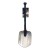 Łopatka samochodowa niezatapialna Fiskars, utwardzane aluminium. dł. 70 cm, szer. 20,5 cm, waga 0,5 kg