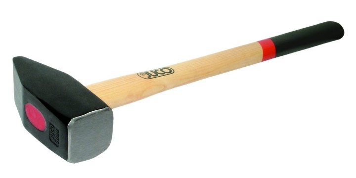 Młot kowalski LUX 4 kg, dł. 700 mm, DIN1042, tw. stali HRC55