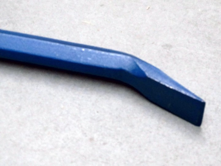 Łom-wyciągacz hakowy 3,05 kg, dł. 1250 mm, tw. stali HRC55