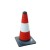 Pachołek drogowy 40 cm czerwony odblaskowy