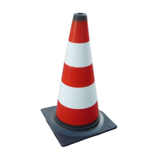 Pachołek drogowy 50 cm czerwony odblaskowy