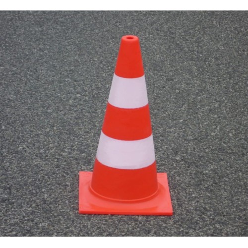 Pachołek drogowy 50 cm, pomarańczowy odblaskowy