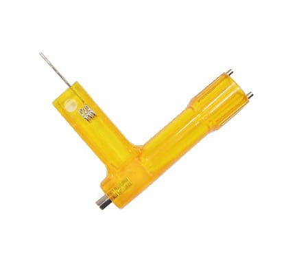 Lampa NITRA-LED K800U zmierzchowa, stojąca, moc 15 kandeli, 18cm, dwustr., świeci 3400h