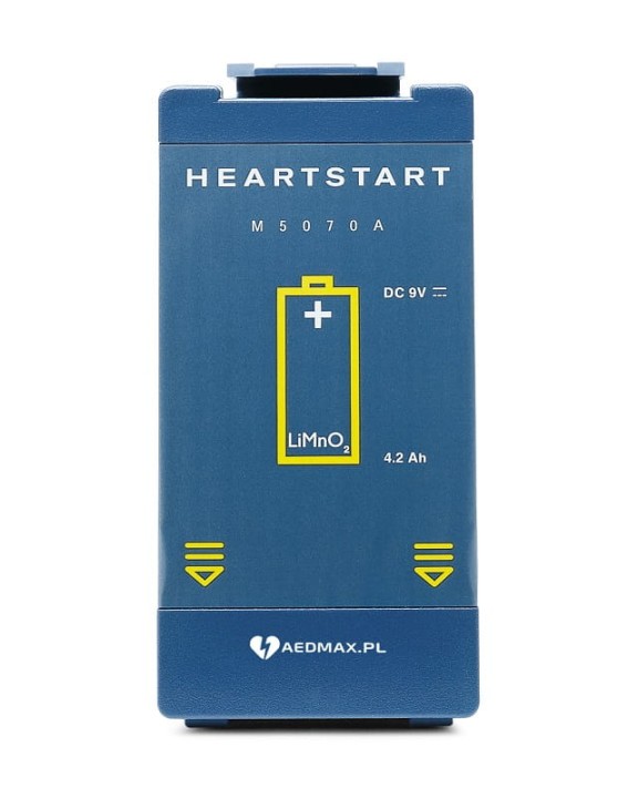 Defibrylator AED Philips FRx z baterią i elektrodami, w torbie standard