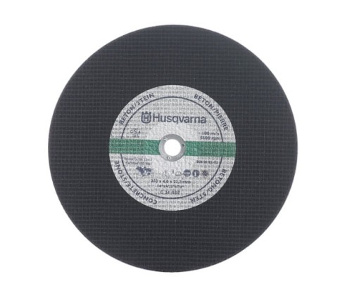 Tarcza korund 12" (300mm) do betonu do urządzeń Husqvarna 504 00 01-01 (wymaga tulejki)