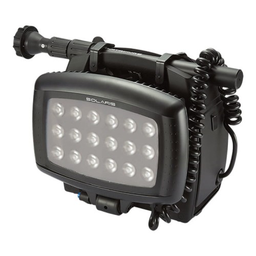 Akumulatorowy maszt oświetleniowy NightSearcher SOLARIS LITE 20.000 lumenów SLA, 22 Ah