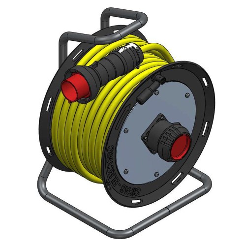 Przedłużacz zwijany ATEx typ 573, 3-fazowy 20m, IP-66, 32A, CEAG 1 i 2 strefa