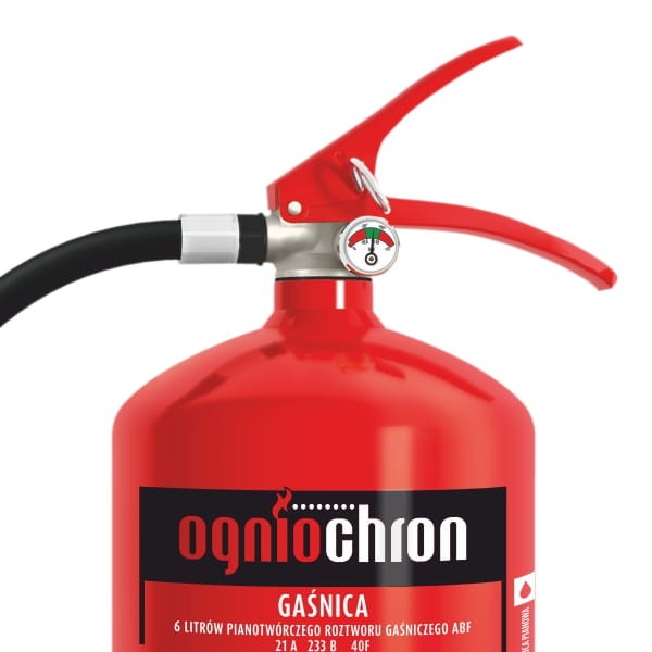 Gaśnica pianowa gastronomiczna 6l GPN-6x ABF/MP