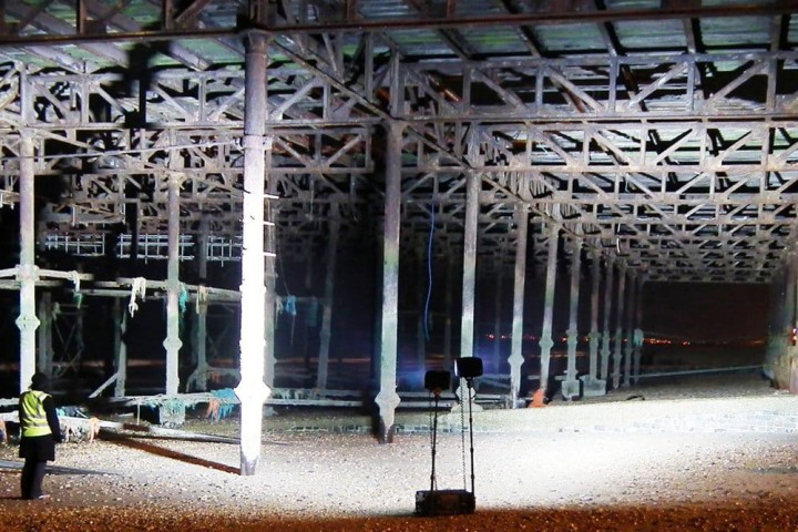 Akumulatorowy maszt oświetleniowy NightSearcher SOLARIS DUO 2x20.000 lumenów 50 Ah Li-Ion
