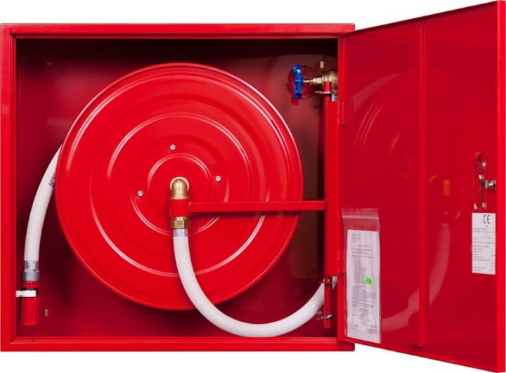 Hydrant wewnętrzny Z-25/30 zawieszany z wężem półsztywnym 25mm dł. 30m