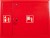 Hydrant wewnętrzny W-25/20G FIT wnękowy (podtynkowy) z wężem półsztywnym 25mm dł. 20m i miejscem na gaśnicę