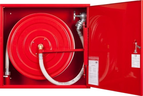 Hydrant wewnętrzny Z-33/30 zawieszany z wężem półsztywnym 33mm dł. 30m